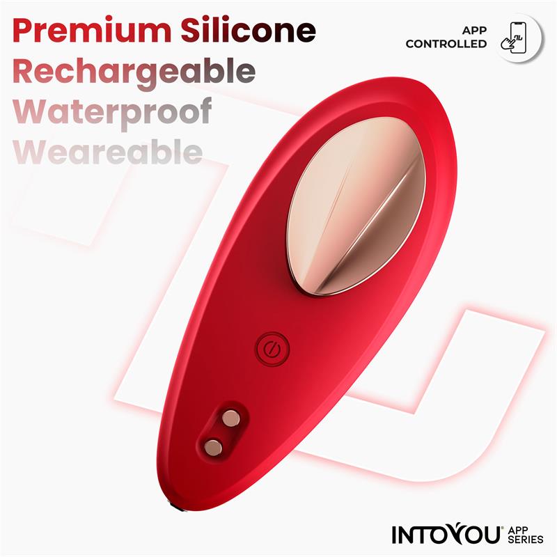 Silicone Panty Vibrator with App Layer Red – Image 10