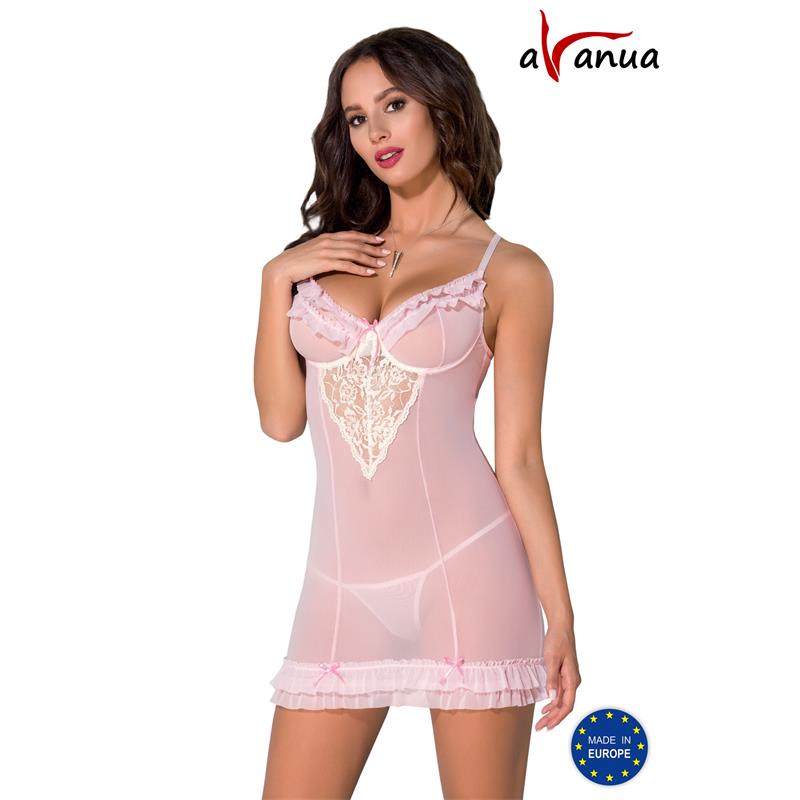 Sisi Chemise Rose