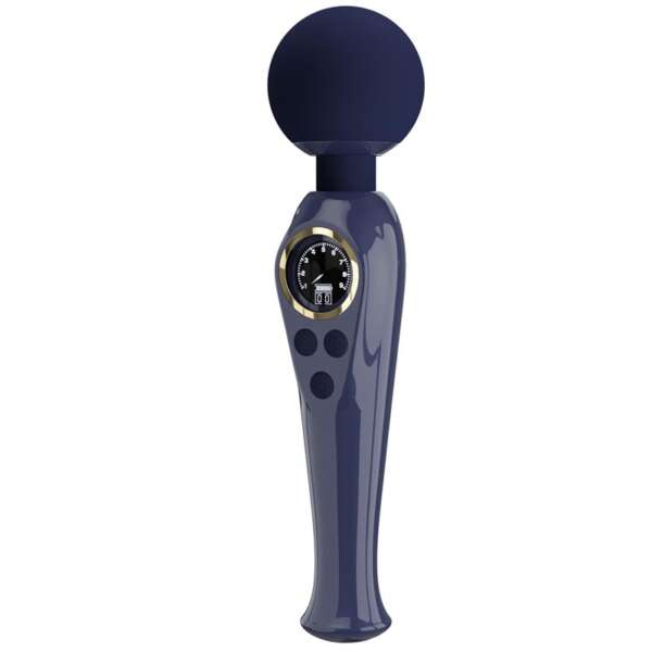 Skyler Massager Wand with Digital Screen Blue – Image 3