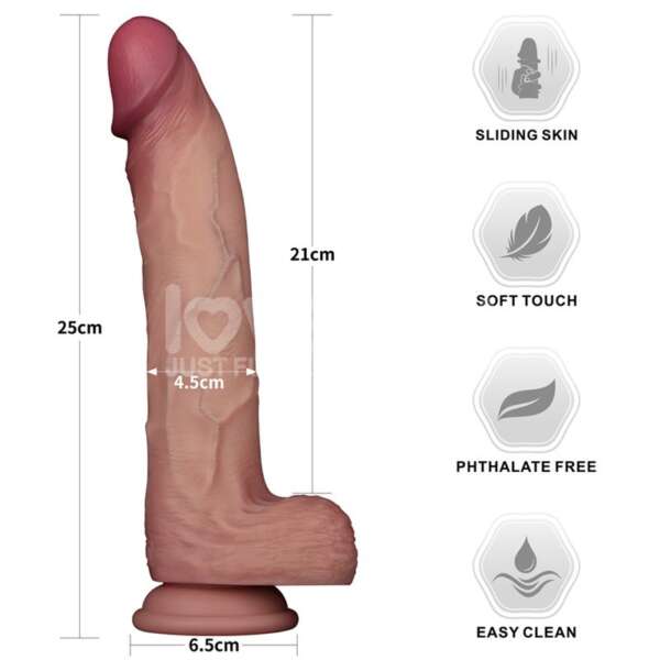 Sliding PRO II Dildo Sliding Skin Dual-layer 10 – Image 5
