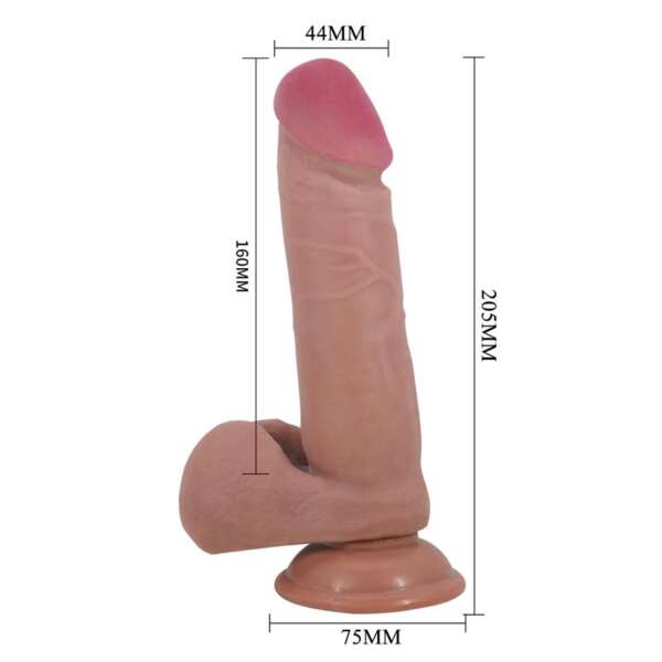 Sliding Skin Dildo 20.5 cm – Image 5