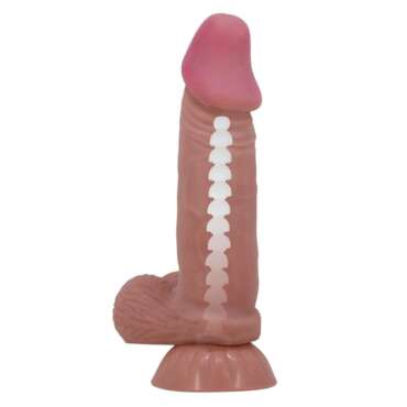 Sliding Skin Dildo Bendable 8,1
