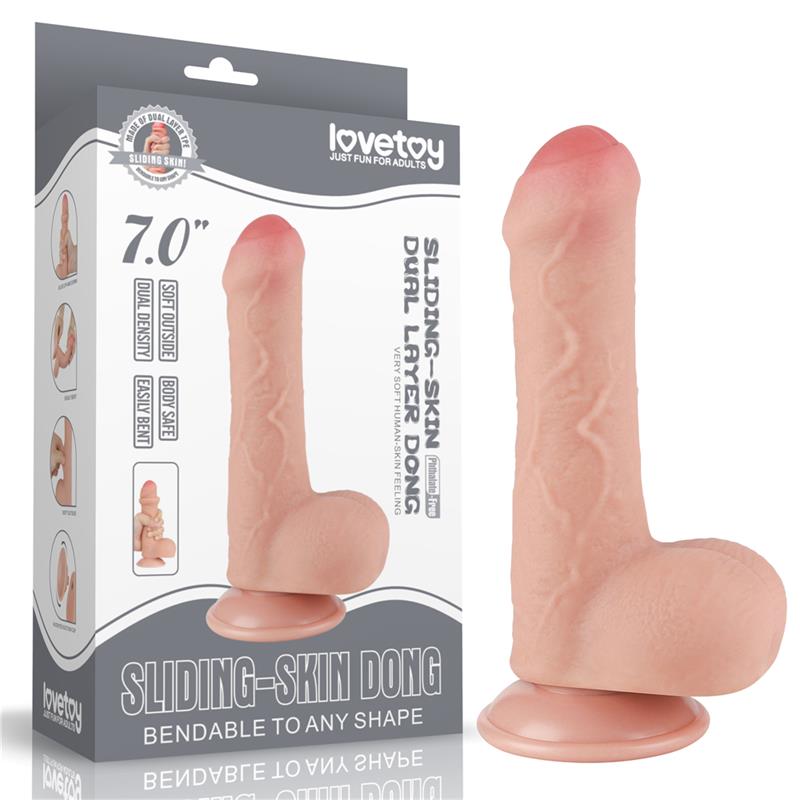 Sliding Skin Dual Layer Dildo 7 – Image 13