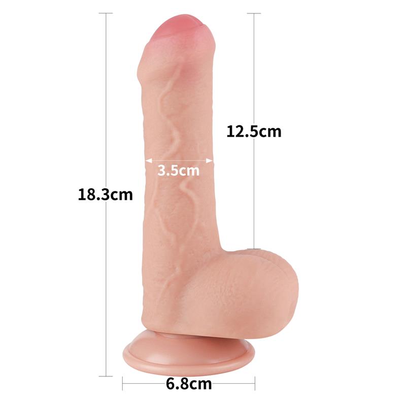 Sliding Skin Dual Layer Dildo 7 – Image 6