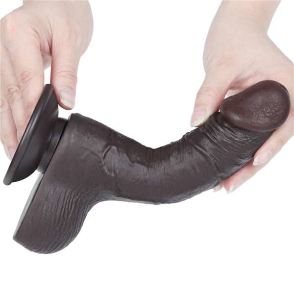 Sliding Skin Dual Layer Dildo 7.5 – Image 5
