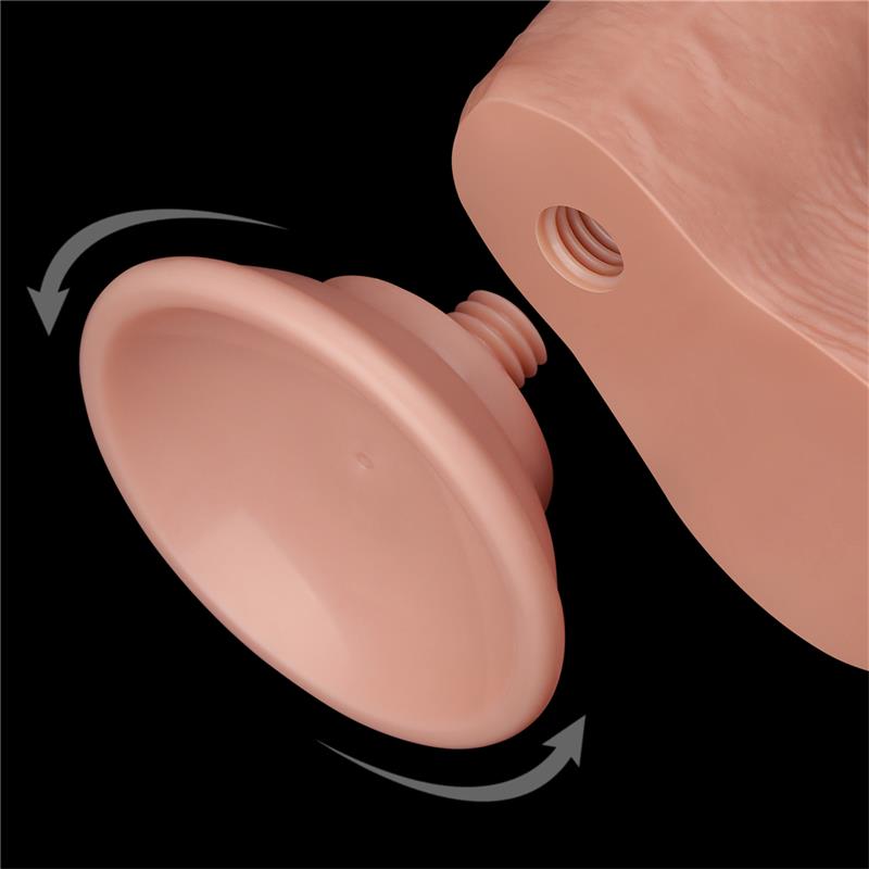 Sliding Skin Dual Layer Dildo 7.5 – Image 6