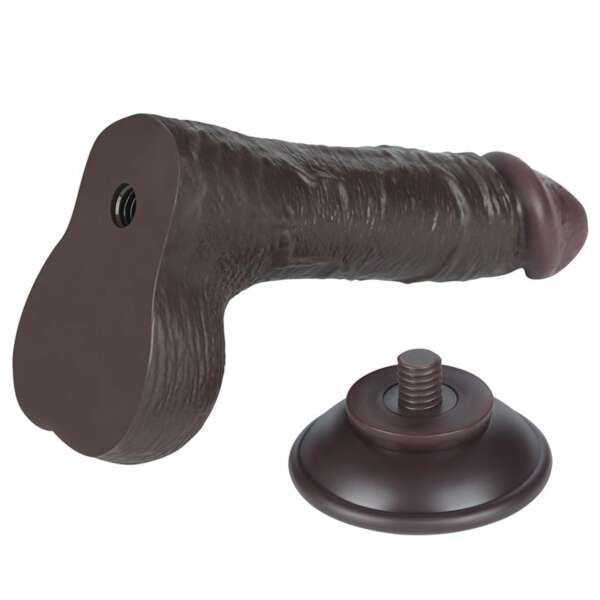 Sliding Skin Dual Layer Dildo 7.5 – Image 6