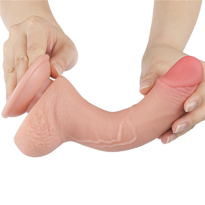 Sliding Skin Dual Layer Dildo 7.5 – Image 12