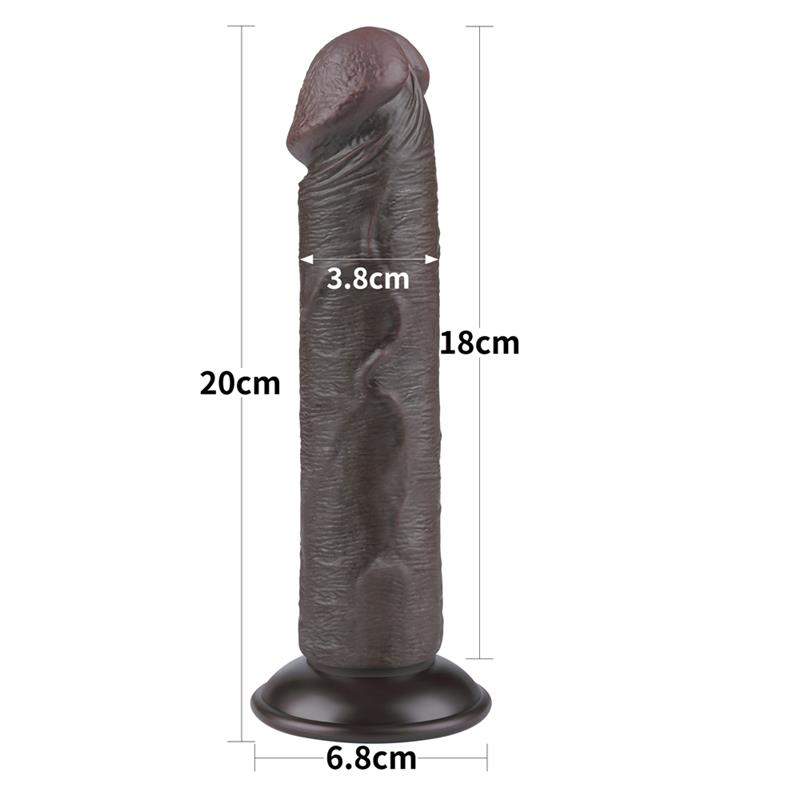 Sliding Skin Dual Layer Dildo 8 – Image 6