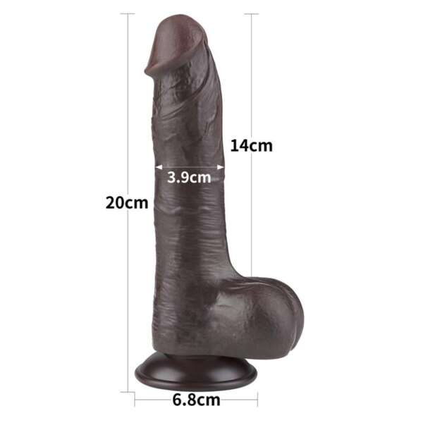 Sliding Skin Dual Layer Dildo 8 – Image 7