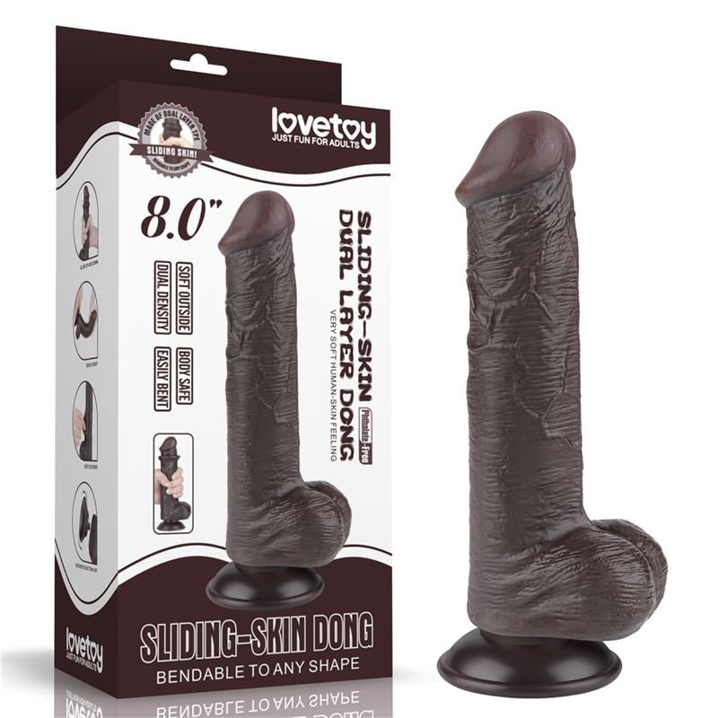 Sliding Skin Dual Layer Dildo 8 – Image 10