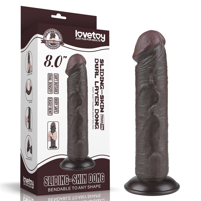 Sliding Skin Dual Layer Dildo 8 – Image 9