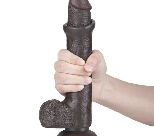 Sliding Skin Dual Layer Dildo 9