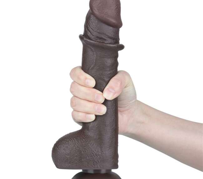 Sliding Skin Dual Layer Dildo 9.5