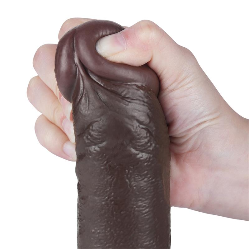 Sliding Skin Dual Layer Dildo 9.5 - Image 6