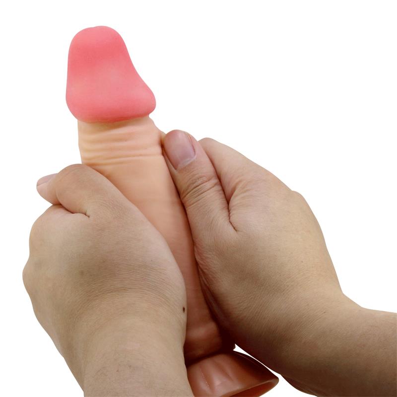 Sliding Skin Realistic Dildo 19.4 cm – Image 9
