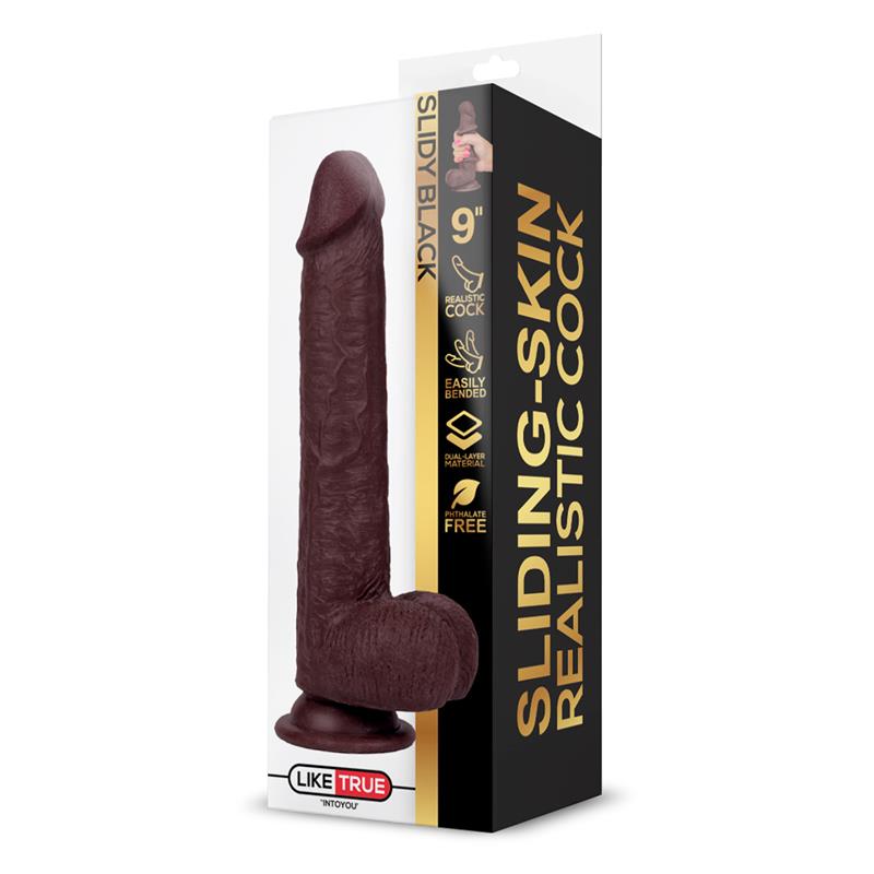 Slidy Realistic Dildo Dual Layer Retractable and Adjustable 9 - Image 4