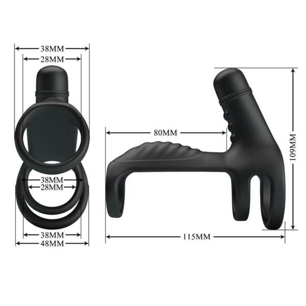 Sling Vibrating Penis Sleeve – Image 7