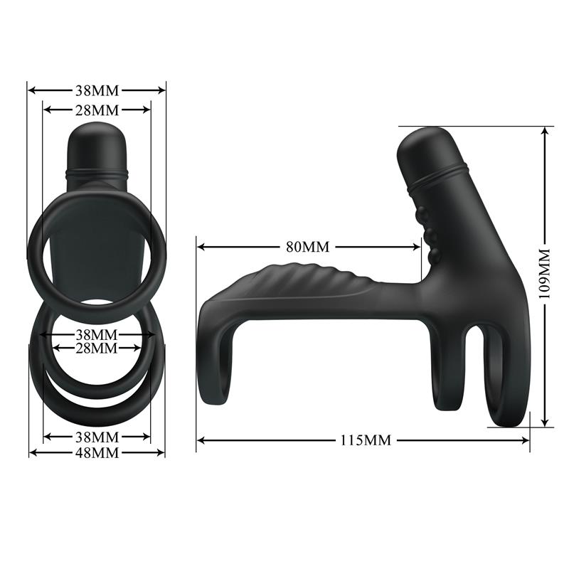 Sling Vibrating Penis Sleeve – Image 7