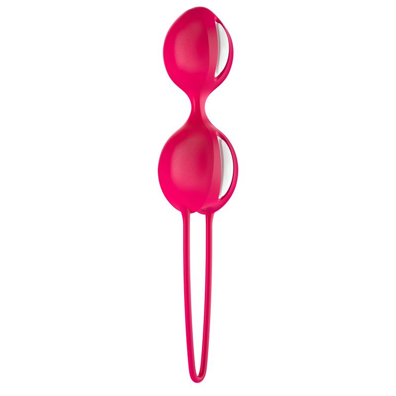 Smartballs duo Kegel Balls White/India Red – Image 3