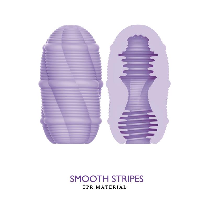 Smooth Stripes Cupid-X Masturbator Egg - Image 5