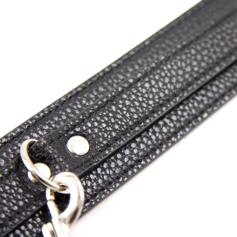 Snake Pattern Collar with Leash – Image 4