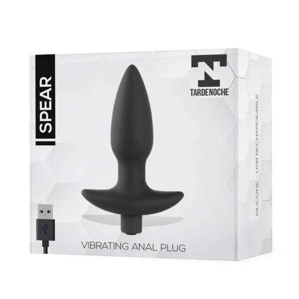 Spear Vibrating Anal Plug USB Silicone – Image 8