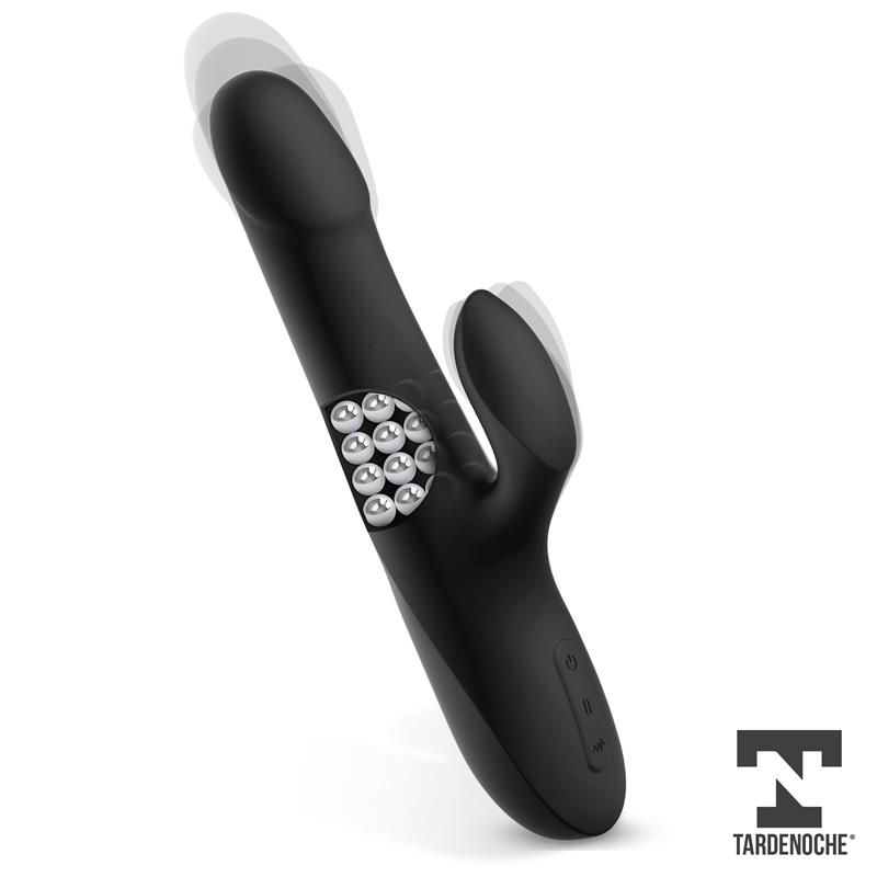 Squidy Vibe with Thrusting Movement and Rotating Beads USB Silicone – Image 10