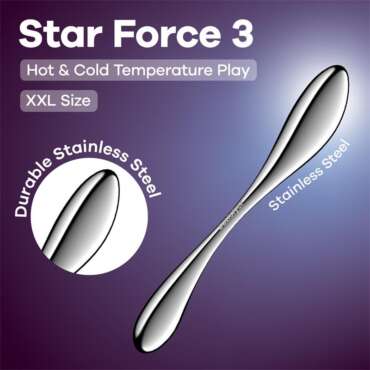 Star Force 3 Steel Dildo XXL