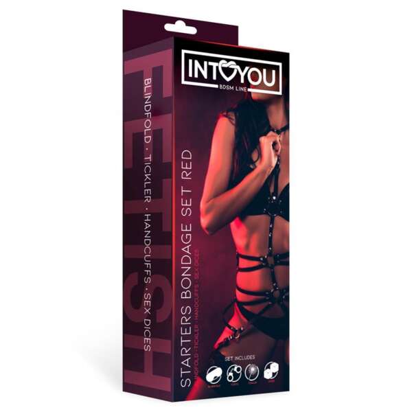 Starters Bondage Set 4 Pieces Red – Image 7