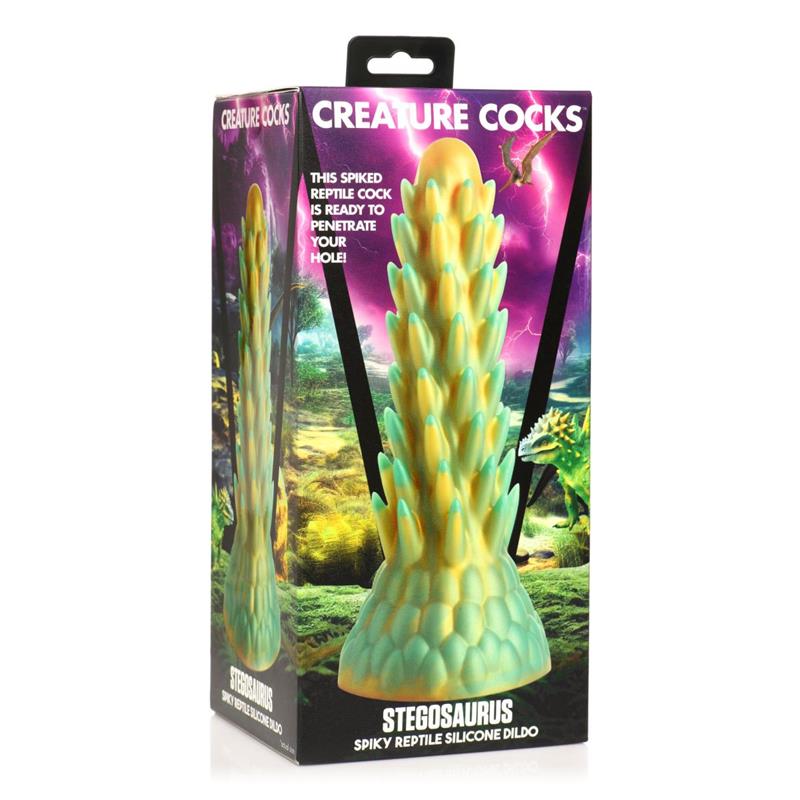 Stegosaurus Spiky Reptile Dildo – Image 3