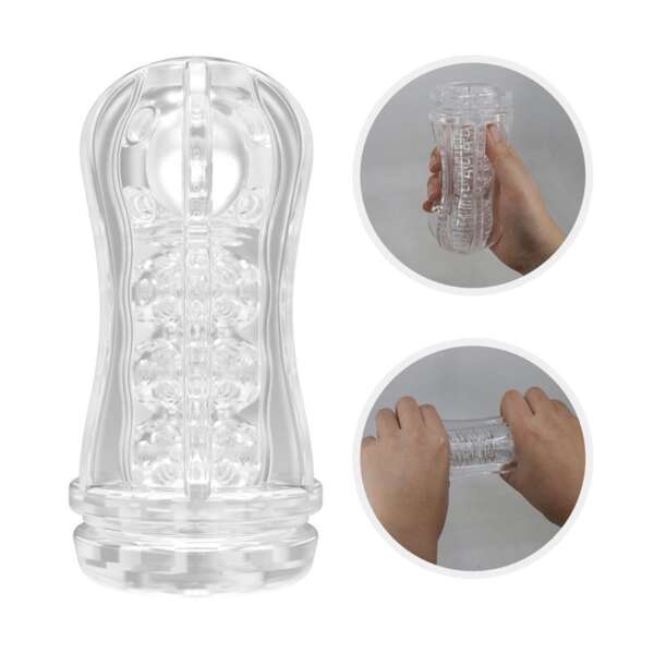 Stellar Ball-Rolling Masturbator Cup Yellow – Image 12