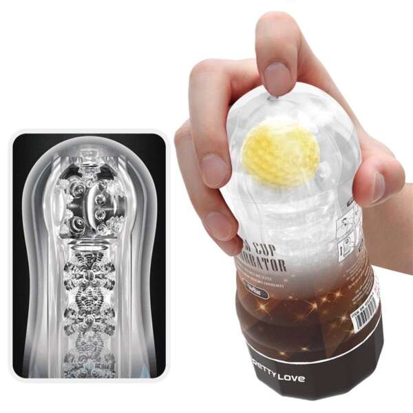 Stellar Ball-Rolling Masturbator Cup Yellow – Image 10