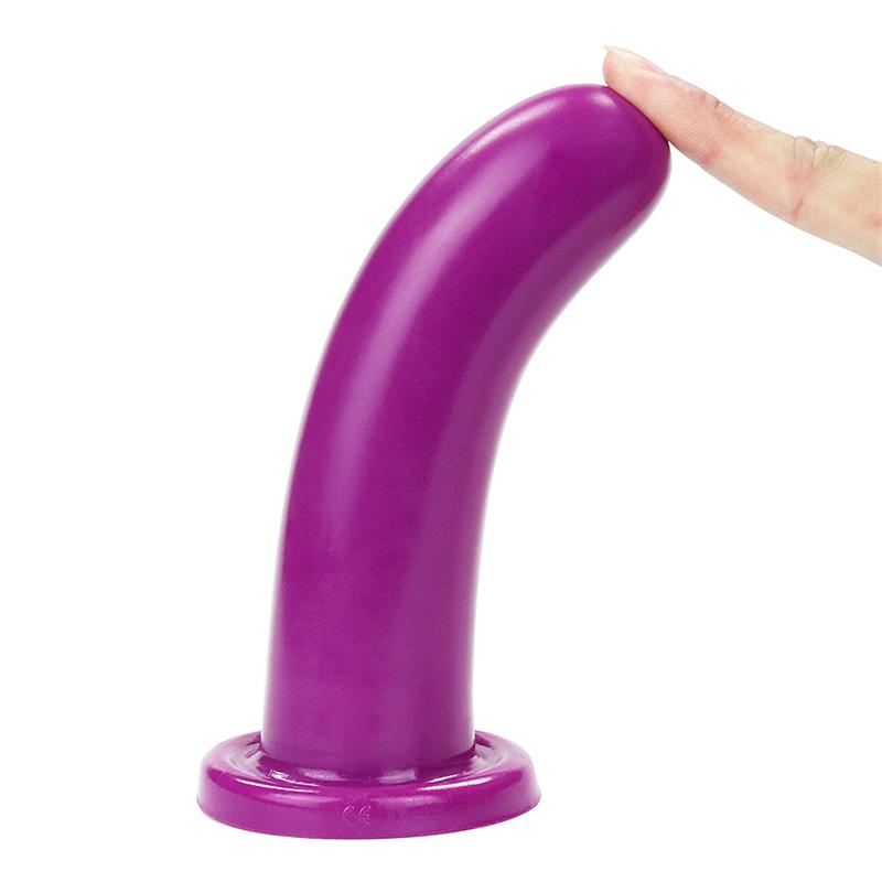 Stimulator Holy Dong 6 Liquid Silicone Purple – Image 5