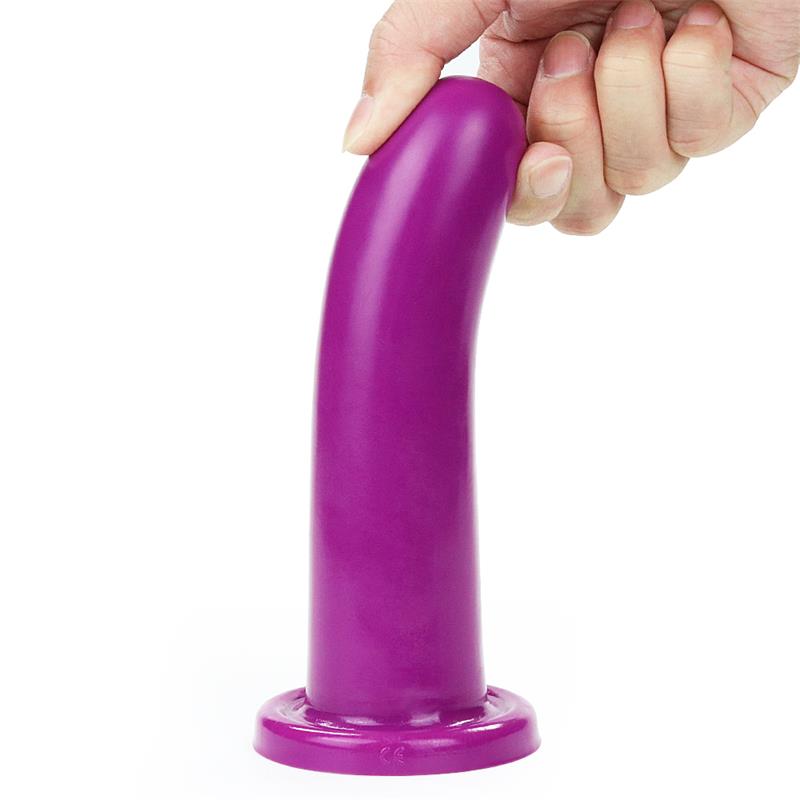 Stimulator Holy Dong 6 Liquid Silicone Purple – Image 7