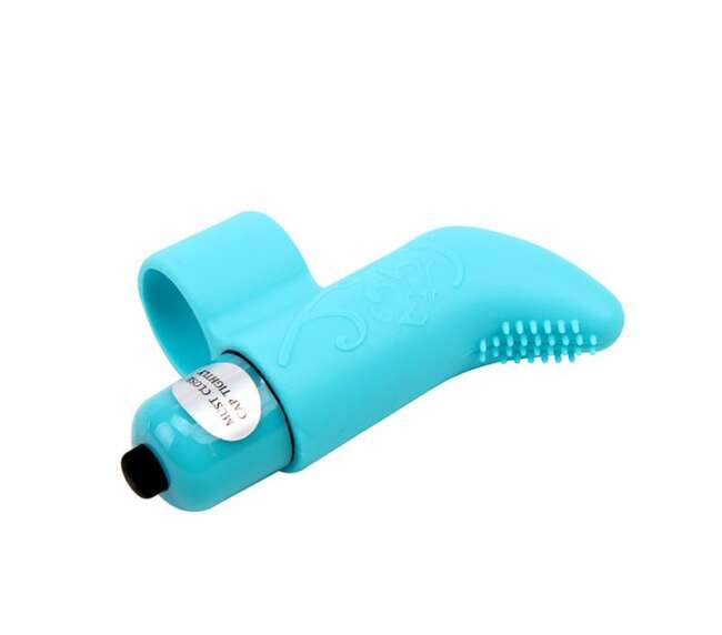 Stimulator MisSweet 7.6 x 2.2 cm Silicone Blue