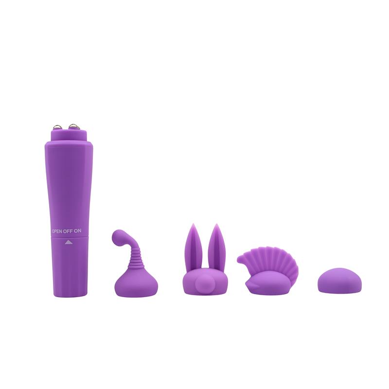 Stimulator with 4 Heads Sweet Purple – Image 5