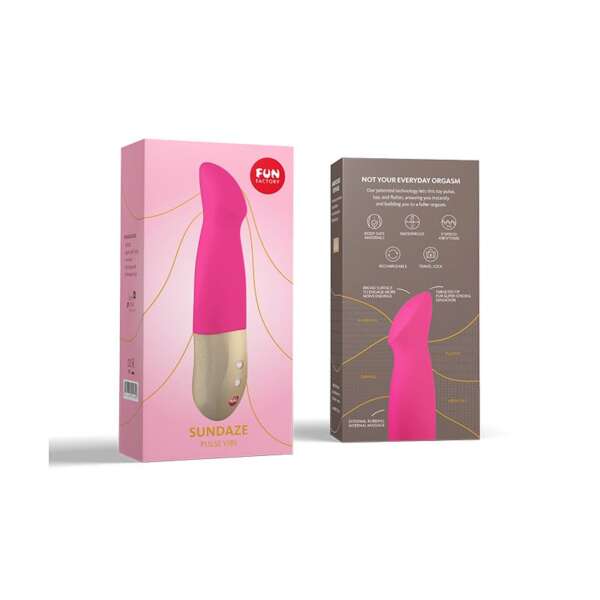 Stimulator with Thurting Sundaze Fuchsia Pink – Image 5