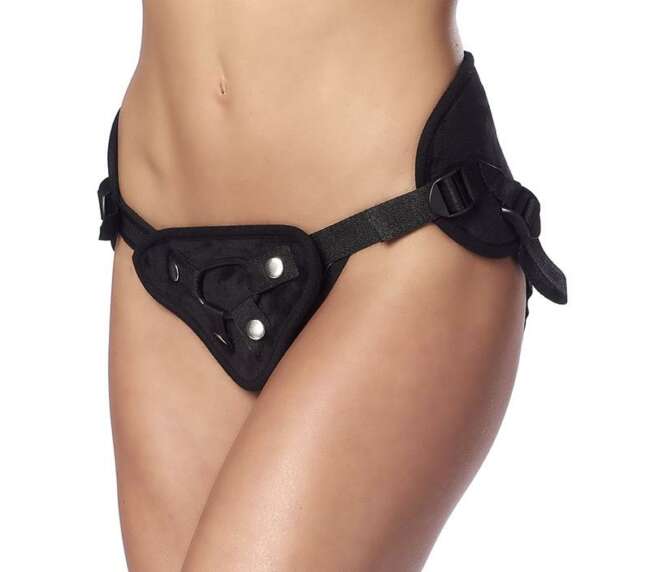 Strap-on Adjustable Black