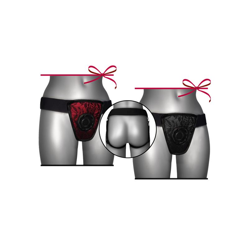 Strap On de Luxe Black Without Back S - XL – Image 3