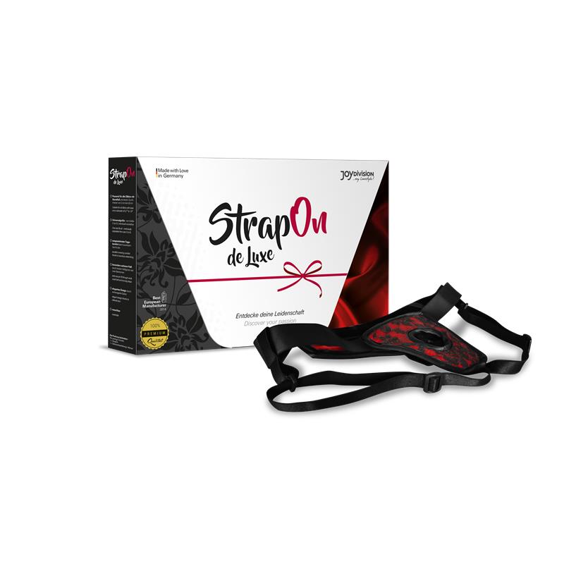 Strap On de Luxe red Without Back S - XL – Image 3