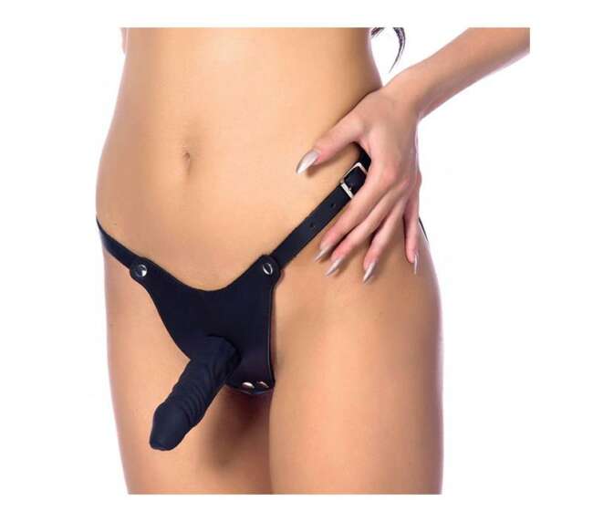 Strap-on Harness Adjustable with Dildo 17 cm