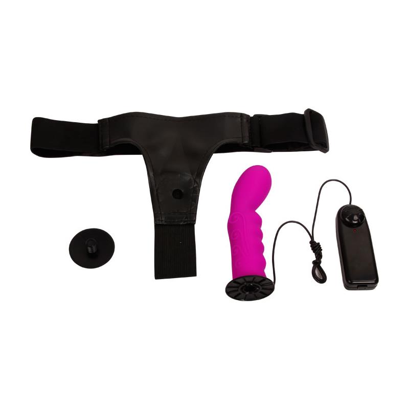 Strap-on with Dildo Purple 15.5 cm - Image 4