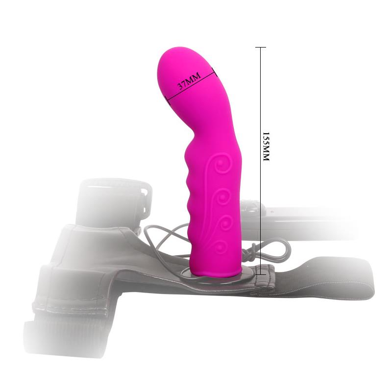 Strap-on with Dildo Purple 15.5 cm - Image 7