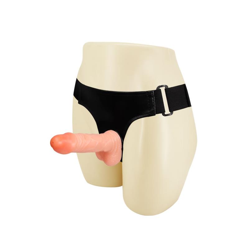 Strap-On with Dildo Realistic Flesh 15 cm - Image 8