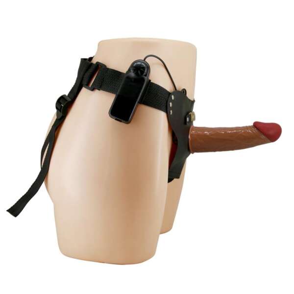 Strap-on with Holow Dildo, Vibration and Remote Control Starks – Image 10
