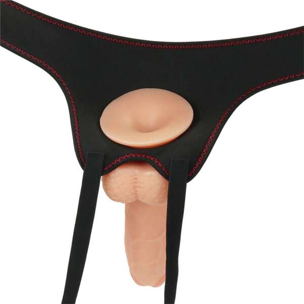 Strap-on with Vibrating Dildo and Remote Control 8.5 – Image 3