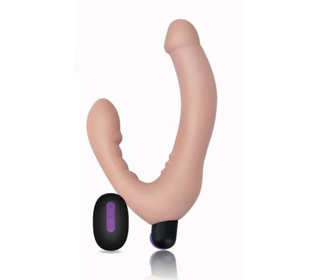 Strapless  Doble Dildo Silicone USB