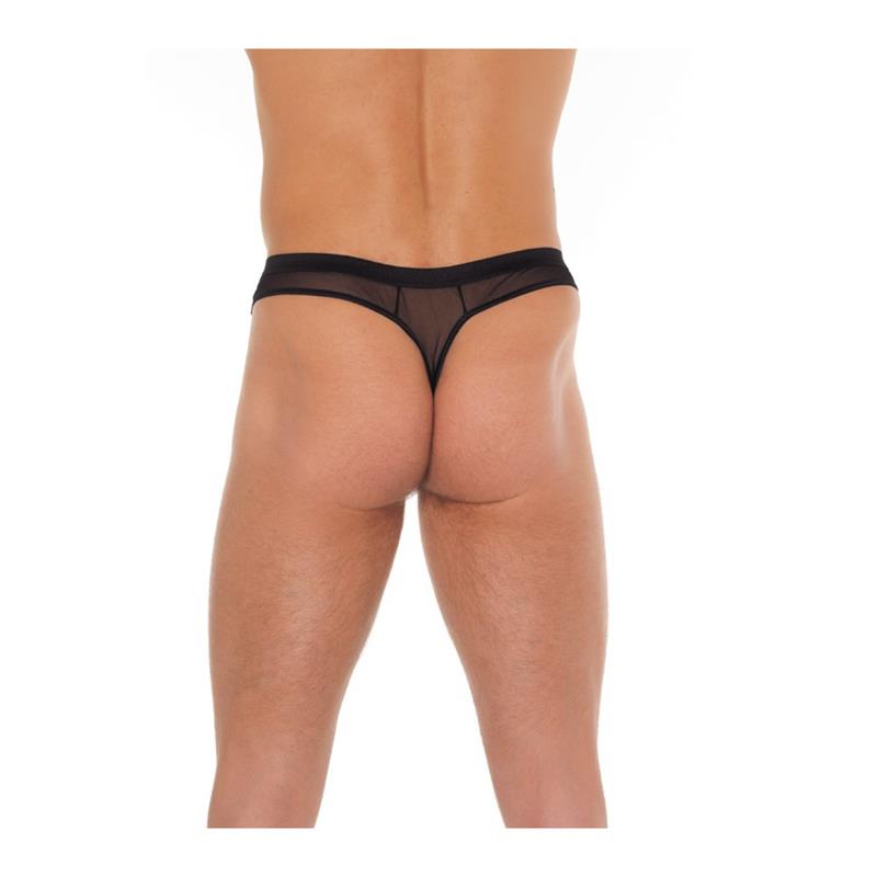 String Fishnet Black One Size – Image 3