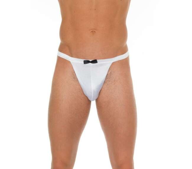 String White and Black One Size